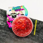 Super Слайм Красный с цветными звездами 120г.
