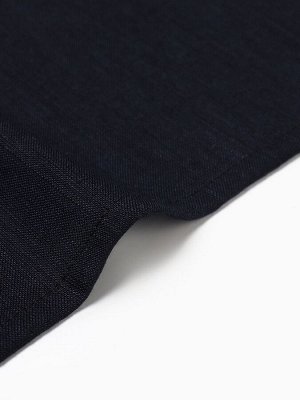 Набор салфеток с декорат. кольцами Этель Dark 40х40 см - 4 шт, 100% лён