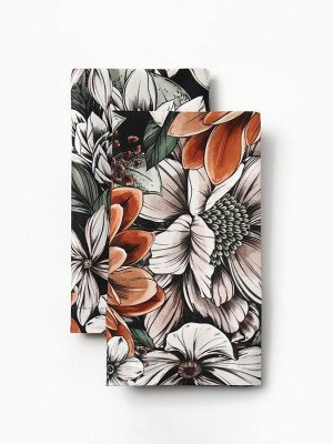 Набор салфеток с декорат. кольцами Этель Meadow flower 40х40 см - 2 шт, 100% хлопок, саржа
