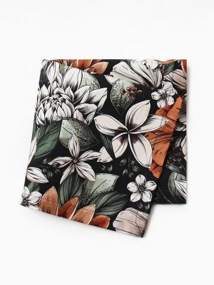 Набор салфеток с декорат. кольцами Этель Meadow flower 40х40 см - 2 шт, 100% хлопок, саржа
