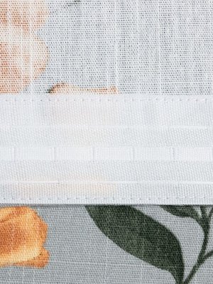 Комплект штор для кухни с подхватами Этель "Yellow poppies" 149х180 см - 2 шт