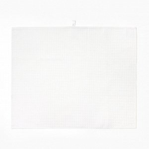 Полотенце Этель 50х60+/- 3 см, цв.белый 100% хл, вафля 240 г/м2