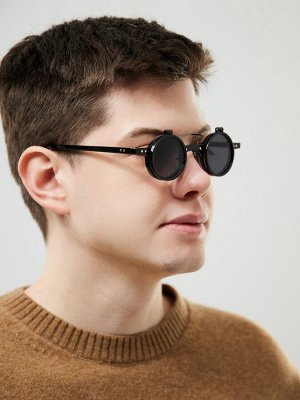 Очки солнцезащитные раскладные, uv 400, дужка 14.5 см, ширина 13.7 см, линза 3.8x3.8 см