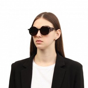 Очки солнцезащитные, uv 400, кожаные шторки, дужка 14.7 см, ширина 14.4 см, линза 7x5.5 см