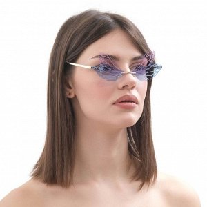 Очки солнцезащитные женские OneSun, uv 400, линза 4.3x6 см, дужка 14.6 см, ширина 15 см