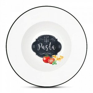 Набор из 4-х тарелок для пасты Кухня в стиле Ретро Easy Life EL-R0819_KIBP