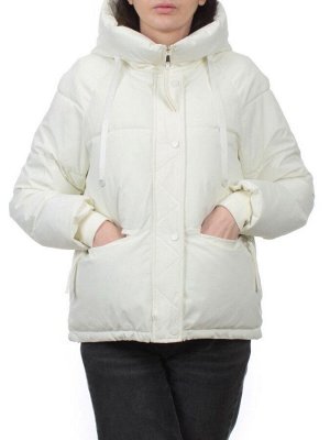 A2301 MILK Куртка зимняя женская (150 гр. холлофайбер)