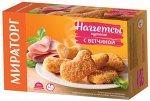 Наггетсы куриные с ветчиной ТМ Мираторг 300 г