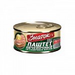 Паштет ЗНАТОК 230г жб ключ ПЕЧЕНОЧНЫЙ со СЛИВ.МАСЛОМ (гов печень+мозги) гост