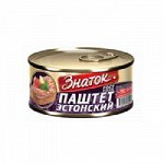 Паштет ЗНАТОК 230г жб ключ ЭСТОНСКИЙ (говяж печень) гост