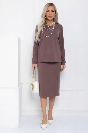 Костюм Очарование стиля (какао) К12788-25М