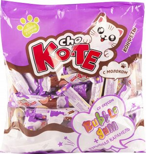 Махеев Конфеты "CHO KO-TE" 250гр (1/10) Bubble Gum и взрывная карамель
