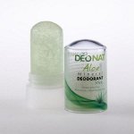 DEONAT Дезодорант, сок алоэ, стик, 60 гр, зеленый