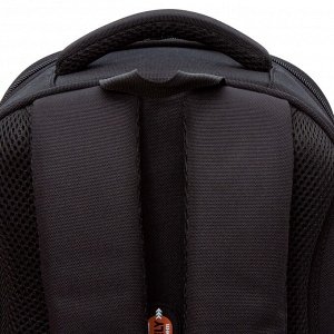 Ранец школьный формованный GRIZZLY с анатомической спинкой на ножках, для мальчика