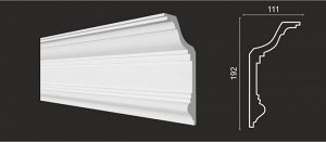 Карниз DD513 Decor-Dizayn из дюрополимера 200*108мм 2м 1/4