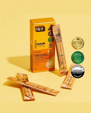 Бустер-сыворотка с микроиглами и витамином в стиках C VT Cosmetics Vita-Light Reedle Shot 100 stick pouch 2ml