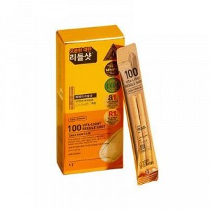 Бустер-сыворотка с микроиглами и витамином в стиках C VT Cosmetics Vita-Light Reedle Shot 100 stick pouch 2ml