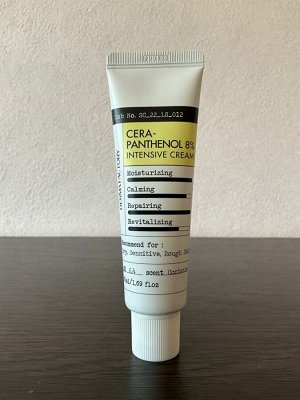 Derma Factory Крем для лица с керамидами и пантенолом 8%, 50 мл
