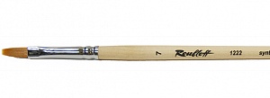 Кисть Кисть ПЛОСКАЯ из синтетики № 7, ручка удлиненная лак, обойма цельнотянутая , белая

Используется для прорисовки прямых линий и прямоугольных форм.