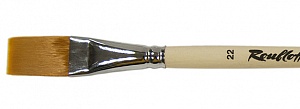 Кисть Кисть ПЛОСКАЯ из синтетики № 22, ручка удлиненная лак, обойма цельнотянутая , белая

Используется для прорисовки прямых линий и прямоугольных форм.