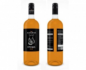 Сироп груша, AGROBAR 1л ст/б 1шт Россия