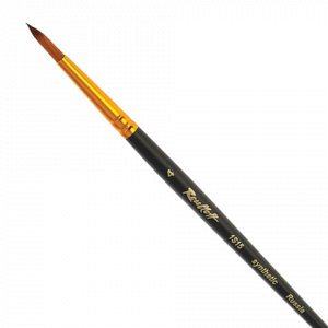Кисть №4 синтетика круглая под колонок ROUBLOFF ЖS1-04, 05Ж