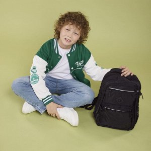 Рюкзак школьный GRIZZLY с карманом для ноутбука 13", анатомической спинкой, для мальчика