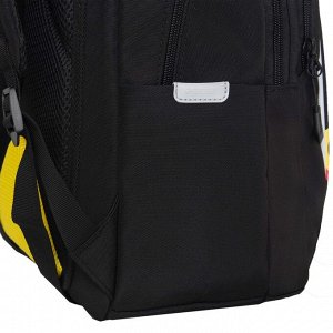 Рюкзак школьный GRIZZLYс карманом для ноутбука 13", анатомической спинкой, для мальчика