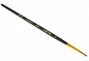 Кисть Кисть ПЛОСКАЯ из синтетики под колонок № 2, ручка черная короткая, обойма цельнотянутая, желтая

Используется для прорисовки прямых линий и прямоугольных форм.