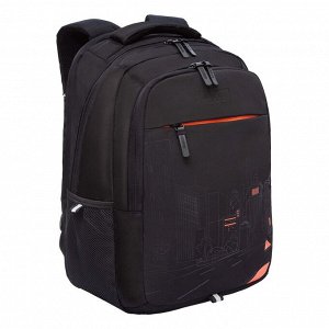 Рюкзак молодежный GRIZZLY с карманом для ноутбука 15", анатомической спинкой, для мальчика, мужской