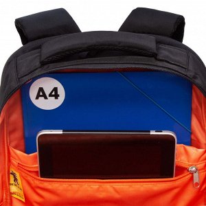 Рюкзак молодежный GRIZZLY с карманом для ноутбука 15", анатомической спинкой, для мальчика, мужской