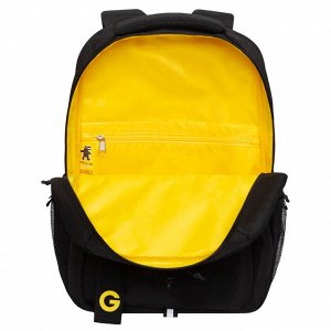 Рюкзак молодежный GRIZZLY с карманом для ноутбука 15", анатомической спинкой, для мальчика, мужской