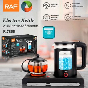 Электрический чайник + заварочный чайник RAF Electric Kettle 2 в 1