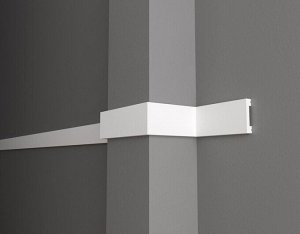 Молдинг/плинтус DD33 Decor-Dizayn из дюрополимера 65*15мм 2м 1/24