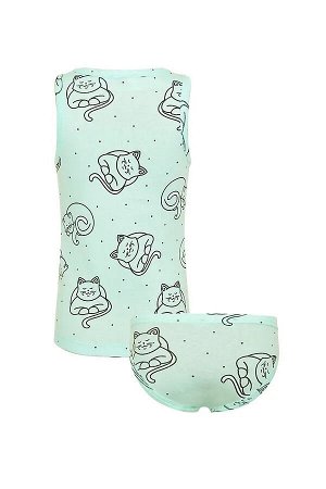 Комплект нижнего белья RoxyFoxy GK 024-017, бирюзовый