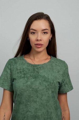 Удлиненная женская футболка с разрезами Happyfox
