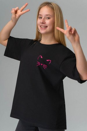 Футболка оверсайз для девочки Happyfox