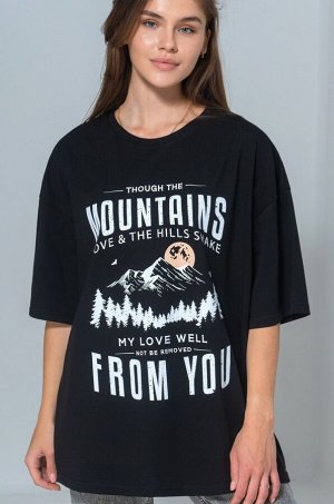 Футболка унисекс оверсайз Happyfox