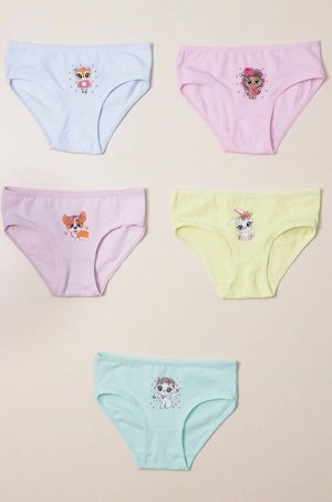 Трусы для девочки 5шт. Happyfox