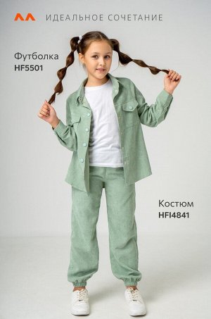 Вельветовый костюм для девочки Happyfox