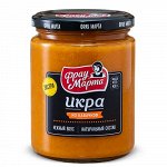 Фрау Марта Икра 430г ст/б (1/12) из кабачков традиционная