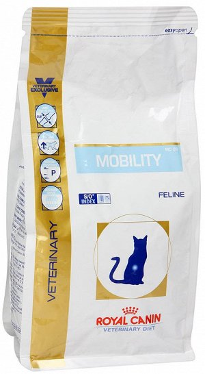 Royal Canin  MOBILITY FELINE (МОБИЛИТИ ФЕЛИН)
диета для кошек при заболеваниях опорно-двигательного аппарата