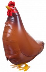 R159 Шар-фигура ходячая, фольга, &quot;Петух&quot; (Falali), 24&quot;/61 см