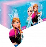 86884, 1502-2032 Скатерть полиэтиленовая &quot;Холодное сердце. Северное сияние&quot;, 120х180