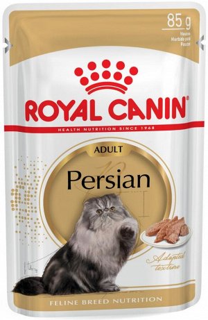 Royal Canin PERSIAN (ПЕРСИАН)Паштет для кошек персидской породы, а также породы экзот в возрасте от 1 года и старше.