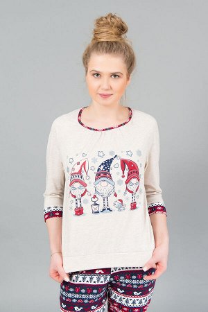 Ninel Пижама женская с брюками хлопок 186