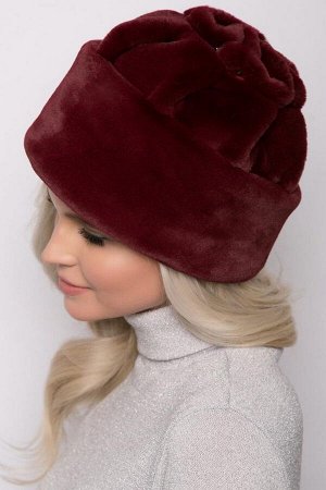 Шапка из экомеха