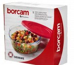 &quot;BORCAM&quot; Кастрюля для СВЧ 1,5л круглая