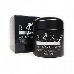 MIZON Крем с экстрактом черной улитки Black Snail All In One Cream