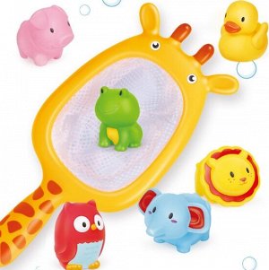 Сачок с резиновыми игрушками